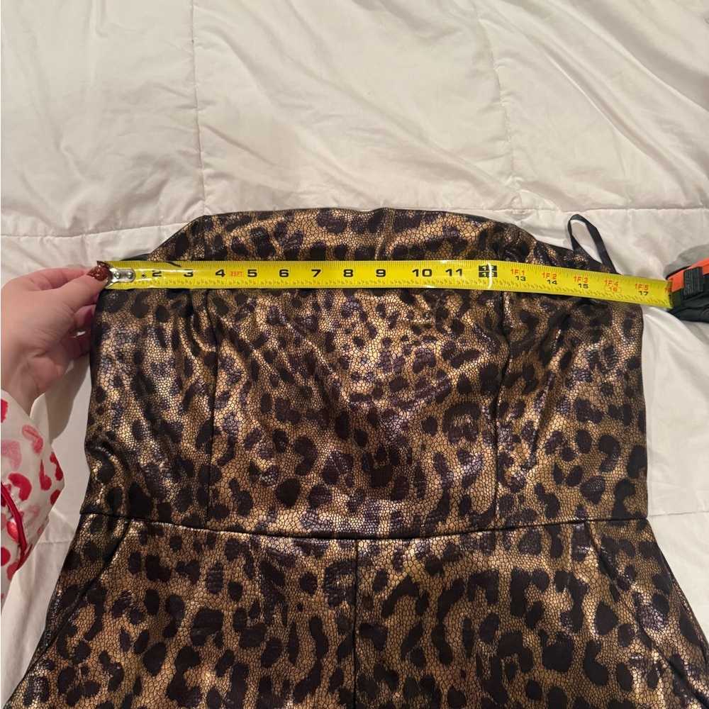 L&B Animal Print Strapless Outfit - Picture 5 of 5